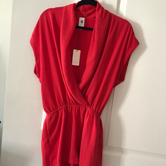 Romper from Vici Dolls. Has pockets. Small. New. - Picture 2 of 6